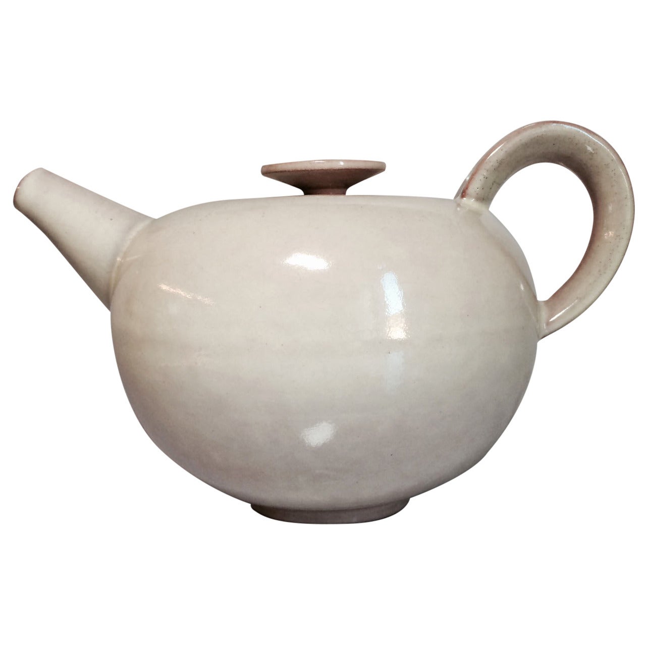 Teapot by Otto Lindig for Karlsruhe Majoika For Sale