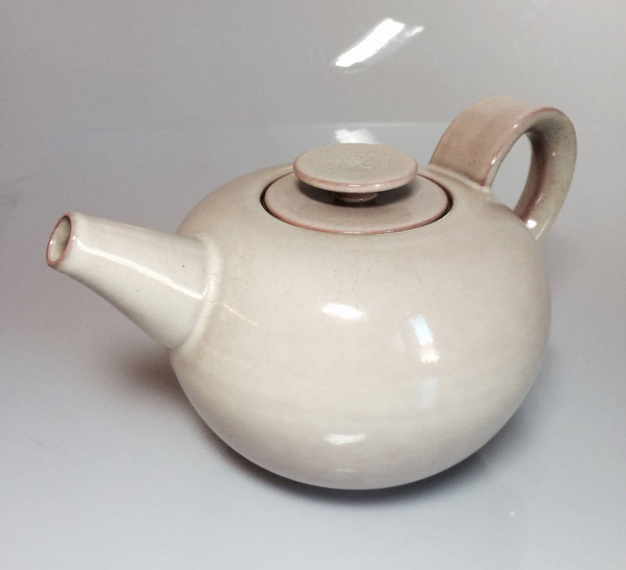 German Teapot by Otto Lindig for Karlsruhe Majoika For Sale