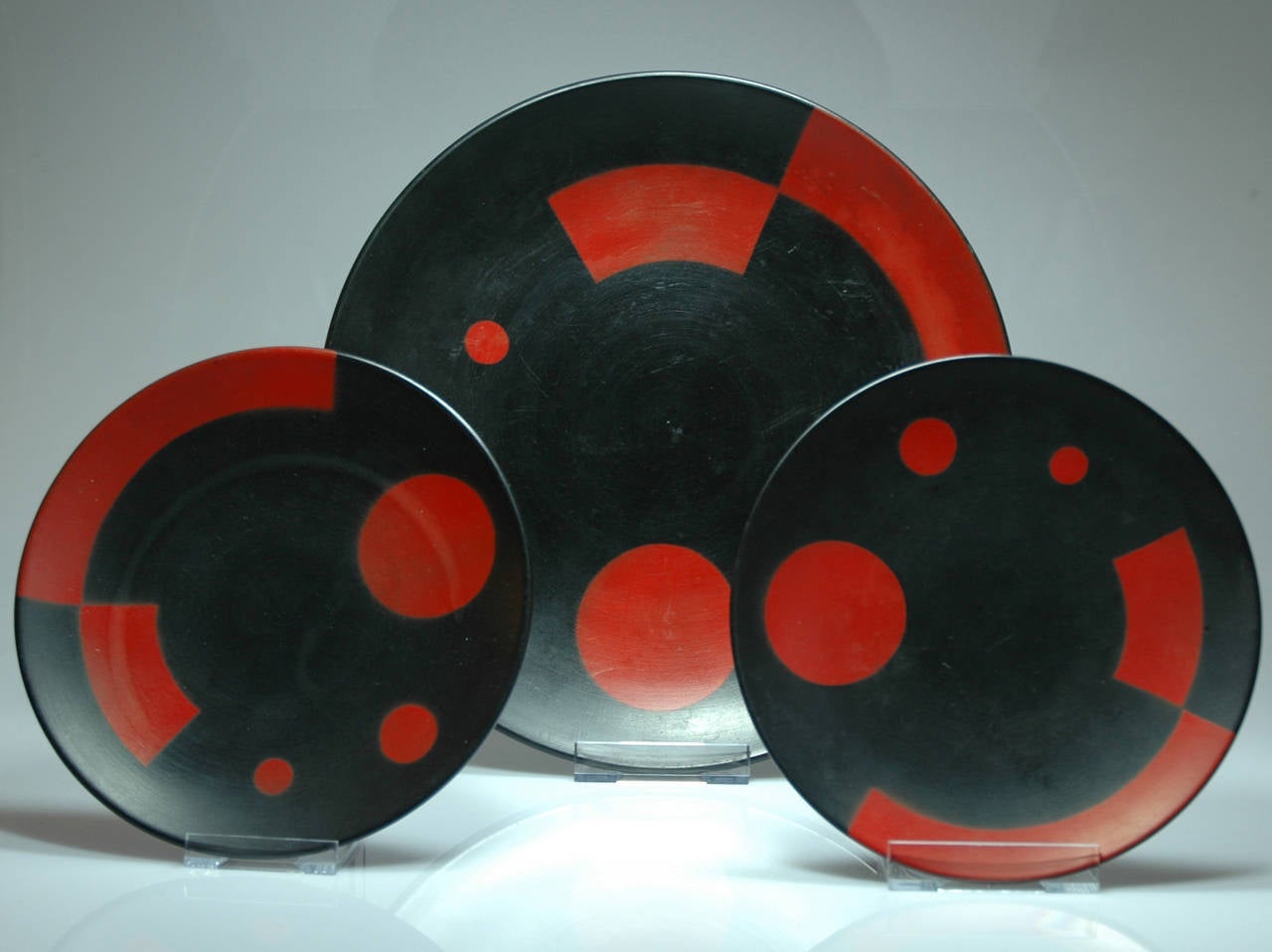 Set of Suprematism Plates by El Lissitzky