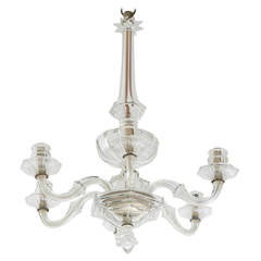 Retro Little and Charming Crystal Chandelier by Baccarat