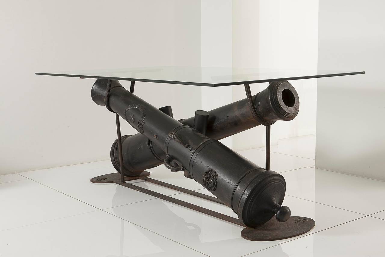 Cannons Desk In Good Condition For Sale In Paris, FR