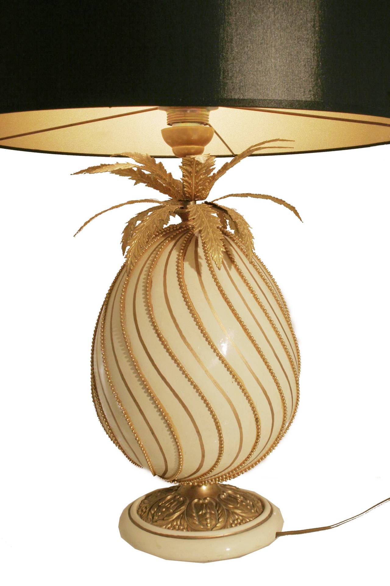International Style Pineapple Lamp, 1970s France For Sale