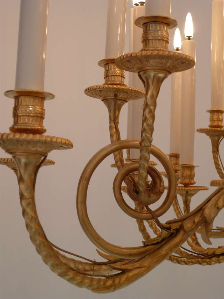 Louis XVI Important Napoleon III Chandelier For Sale