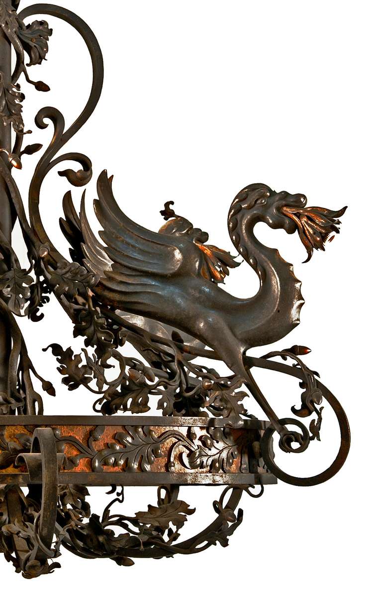 dragon chandelier