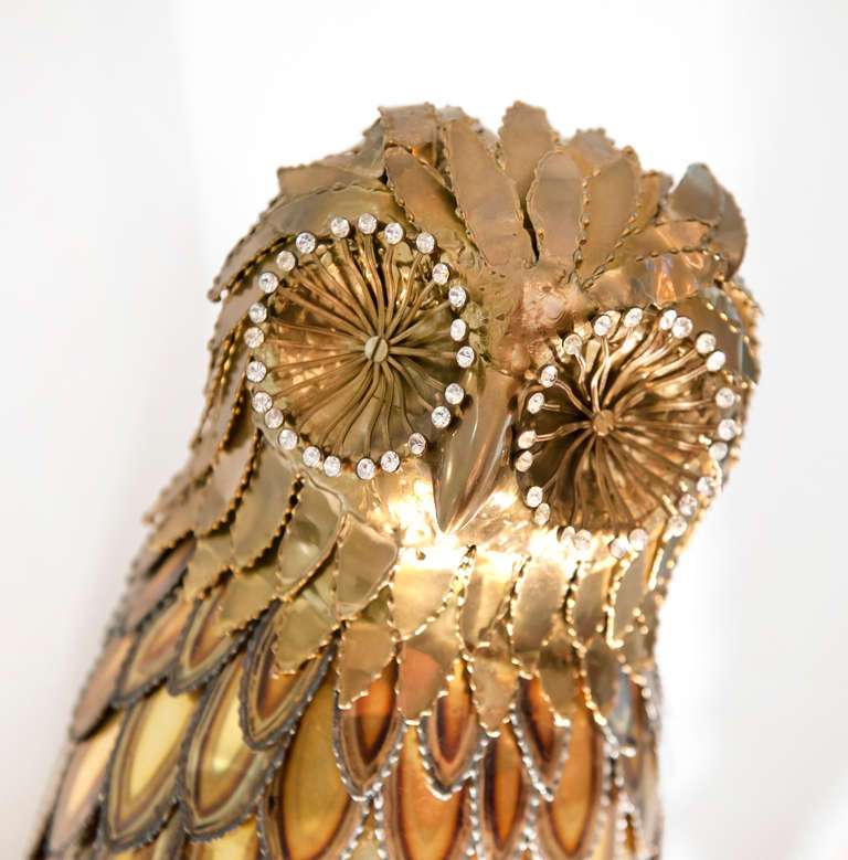Isabelle Faure Pour Honoré Owl Floor Lamp For Sale 3