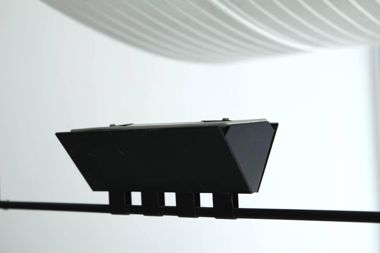 Zefiro-Hängelampe von Artemide Mario Botta, Auflage, 1980er Jahre