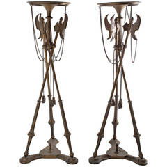 Pair of Cast Iron Stands