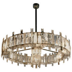 Mathieu Lustrerie, "Saturne" Chandelier