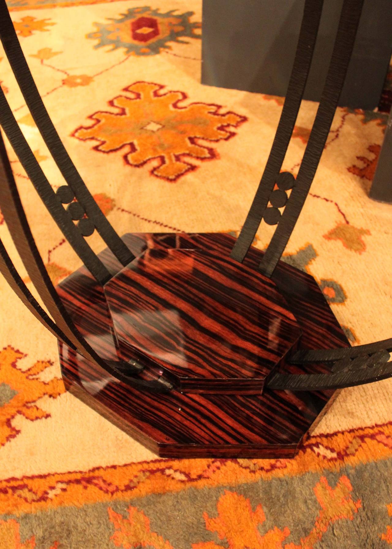 Pair of Art Deco Rosewood Side Tables In Excellent Condition In Vancouver, BC