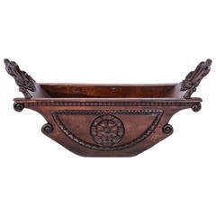 Antique Oak Cradle