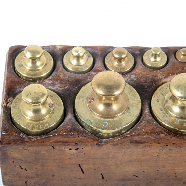 Antique Brass Weights at 1stdibs