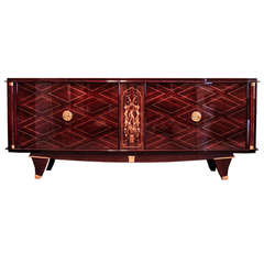 Art Deco Inlaid Sideboard