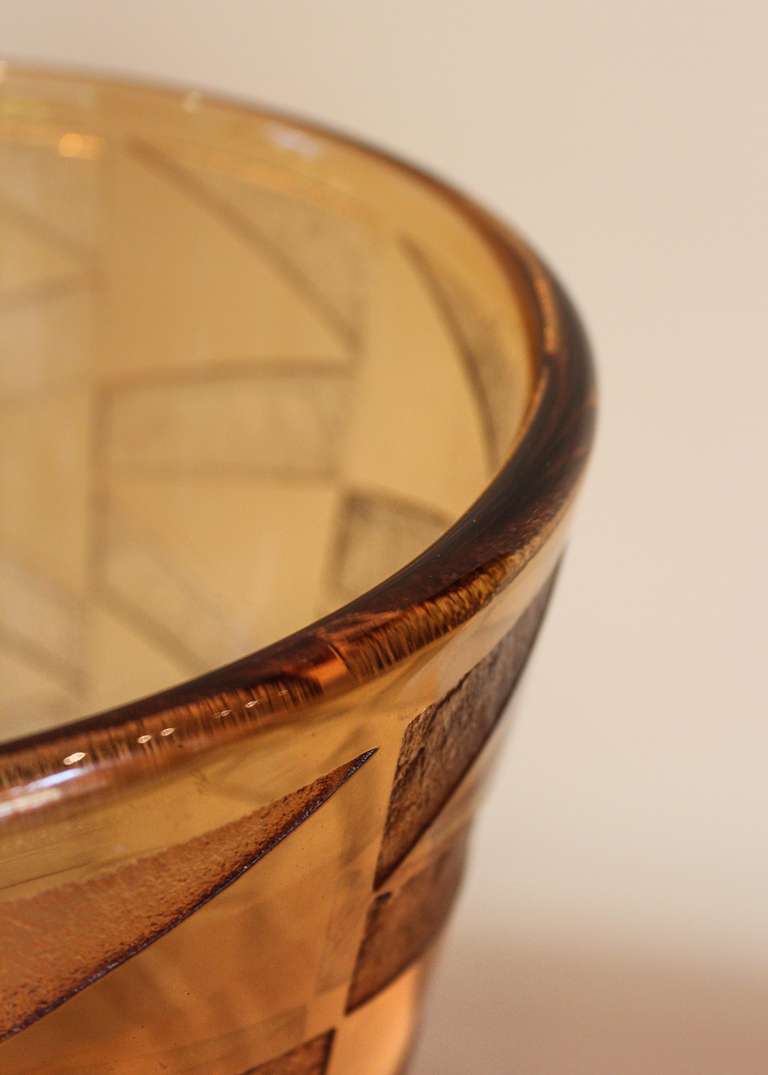 French Vase, Signed Daum