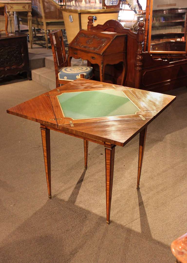 19th Century French Envelope Games Table