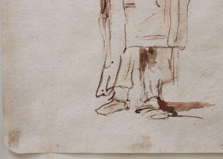 Single Figure with Robes - Giambattista Tiepolo 1