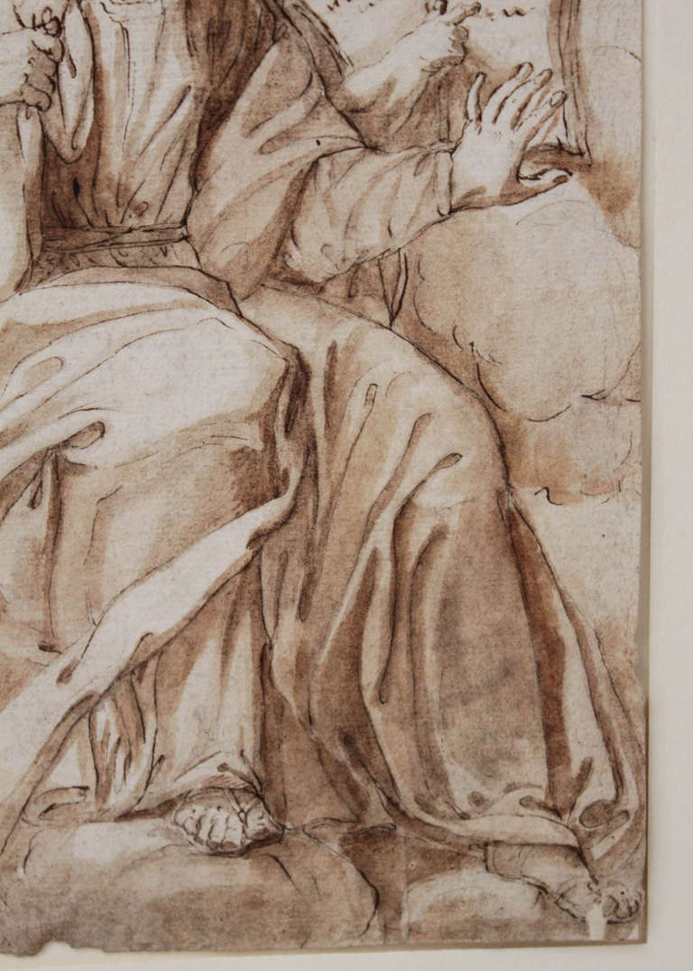 17th Century Drawing by Unknown Artist For Sale 1
