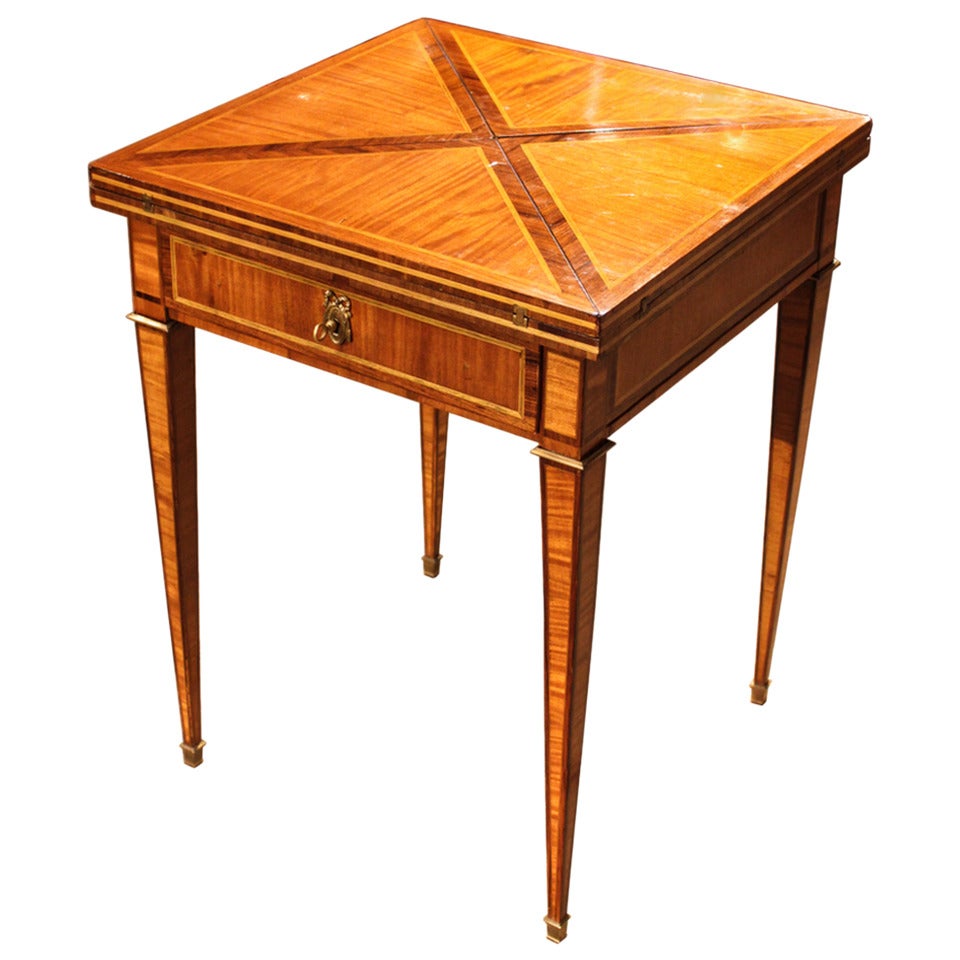 French Envelope Games Table