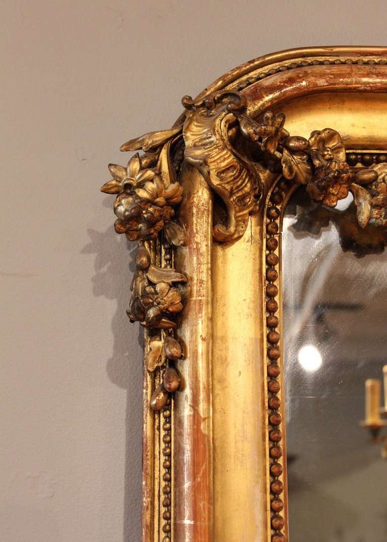 Large French Giltwood Mirror 3