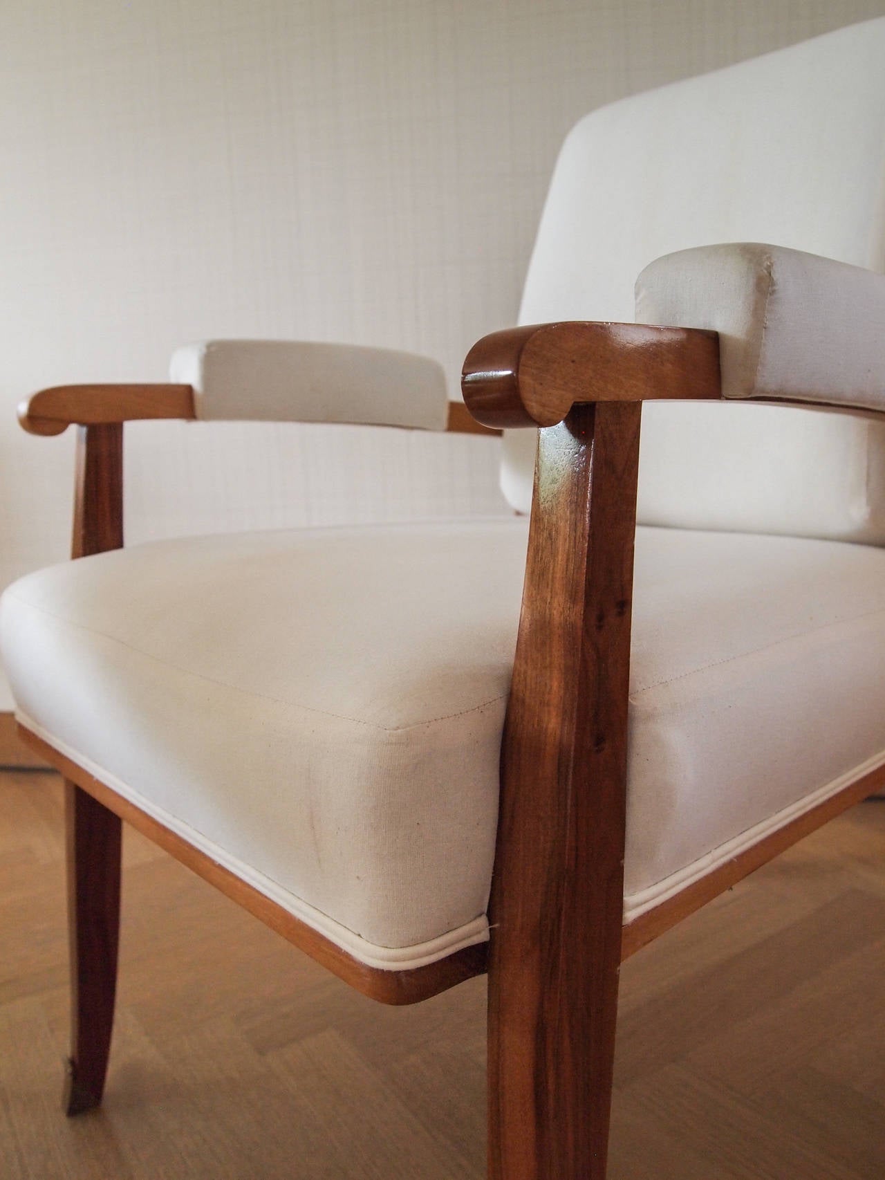 Side Chairs by Jules Leleu In Excellent Condition In Vancouver, BC