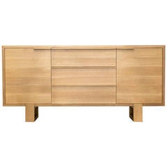 "Thru" Oak Credenza 3