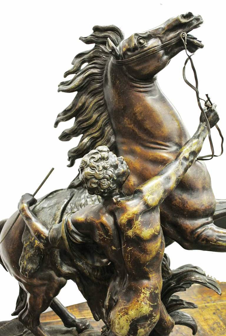 coustou bronze marly horse