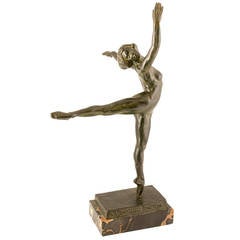 La Danseuse Nattova Bronze by Sergei Yourievitch