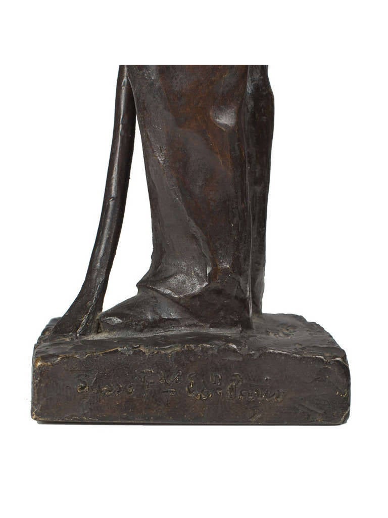 Maurice Delannoy Bronze Sculpture In Excellent Condition For Sale In Vancouver, BC