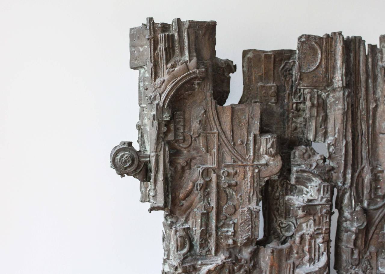 Metà XX secolo Scultura astratta brutalista in vendita