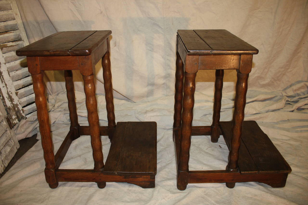 17th century pair of French 