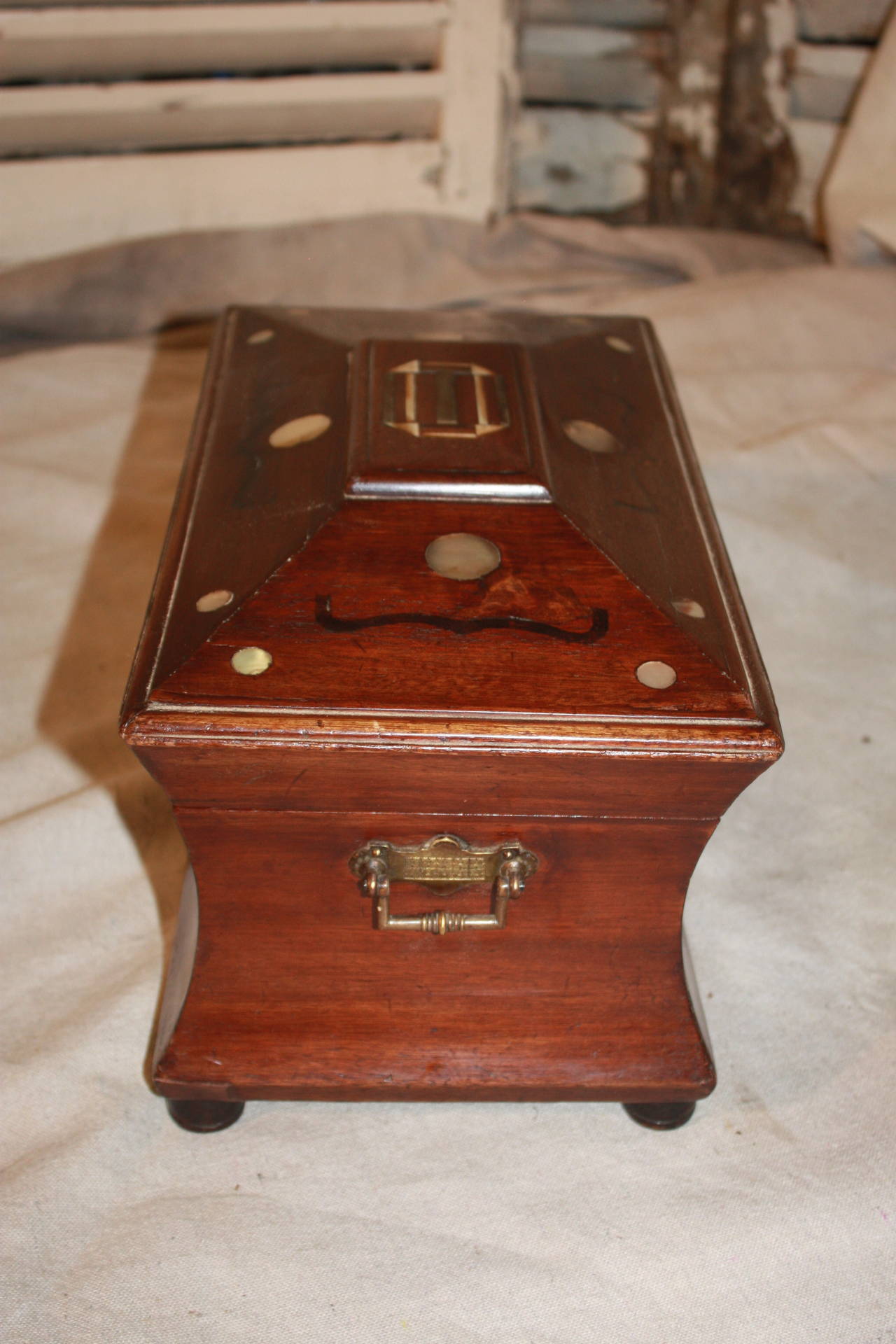 19th Century French Jewelry Box In Good Condition In Stockbridge, GA