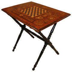 19th Century French Game Table