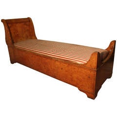 Charming 19th Century French Charles X Daybed