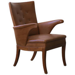 Armchair in Nigerian Goatskin by Frits Henningsen, 1930s 10