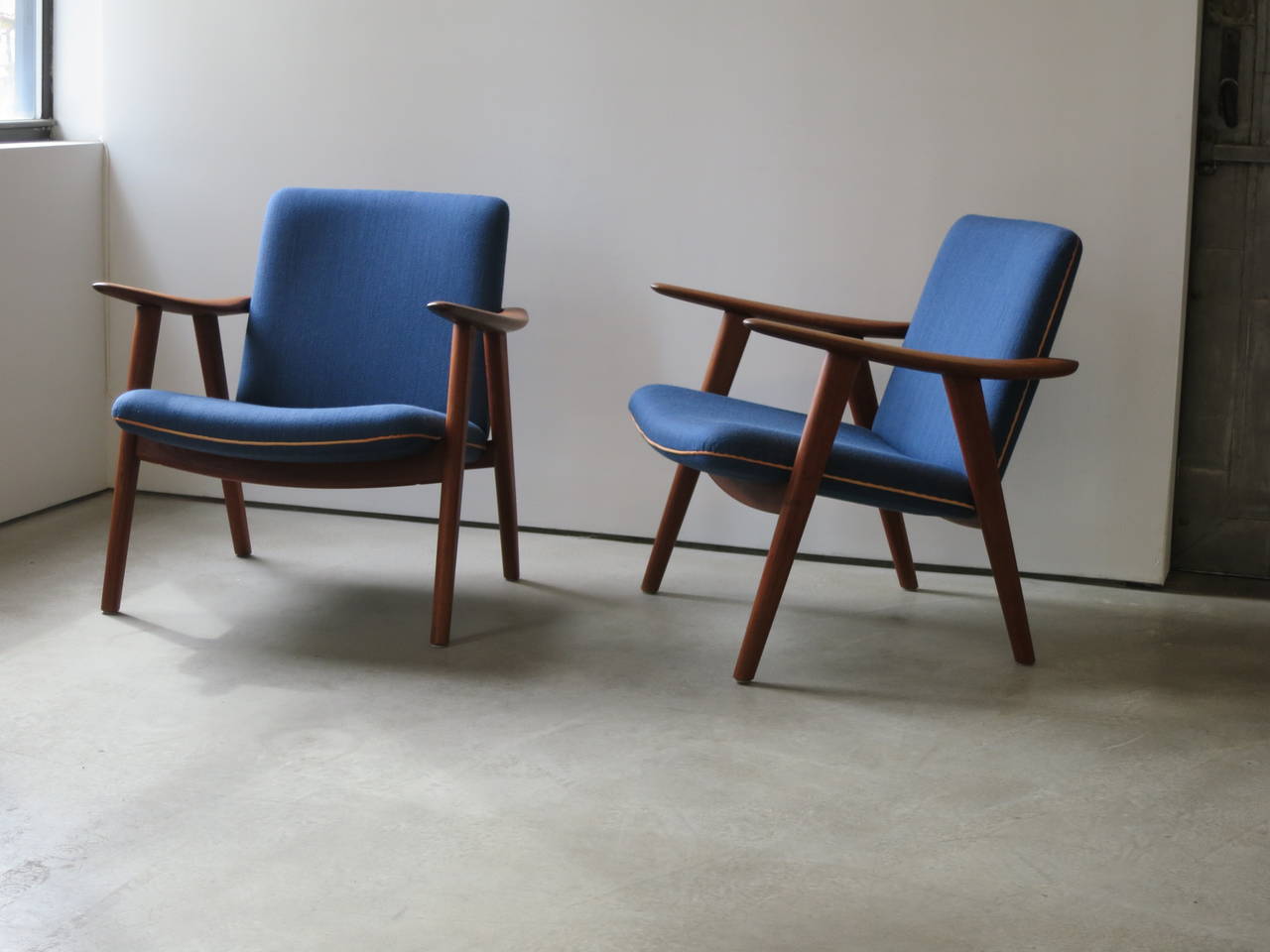 Scandinavian Modern Pair of Teak 