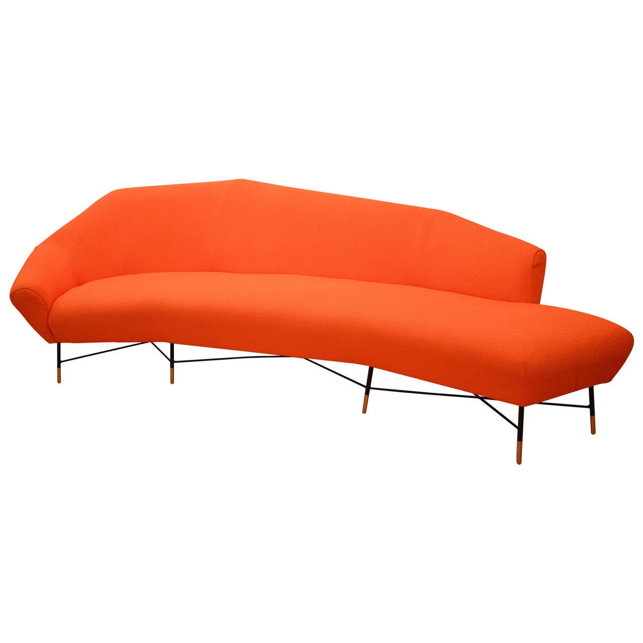 Impressive Sofa by Augusto Bozzi for Saporiti, Italia For Sale