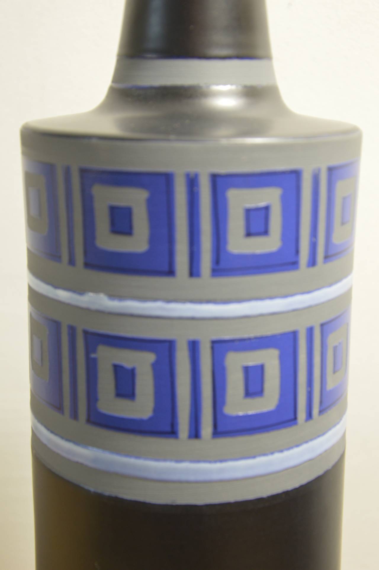 Late 20th Century Vase in Ceramic by Bitossi For Sale