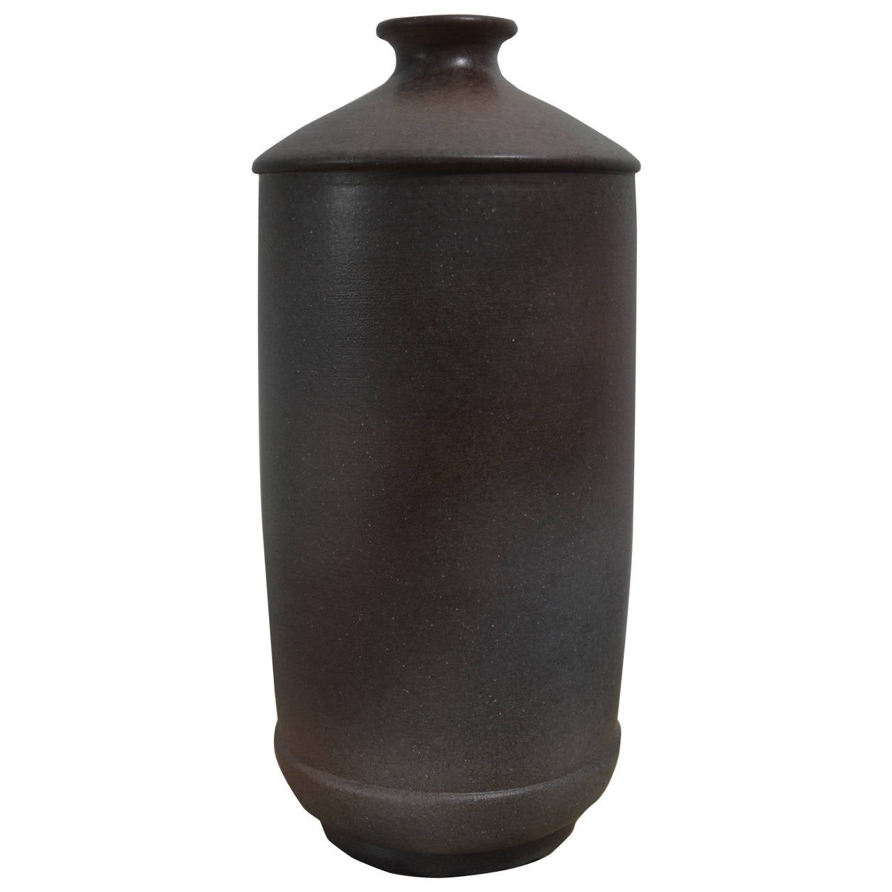 Vase Bottle in Ceramic by Bitossi For Sale