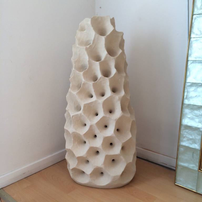 R. Buttazzo Pair of Stone Lamp