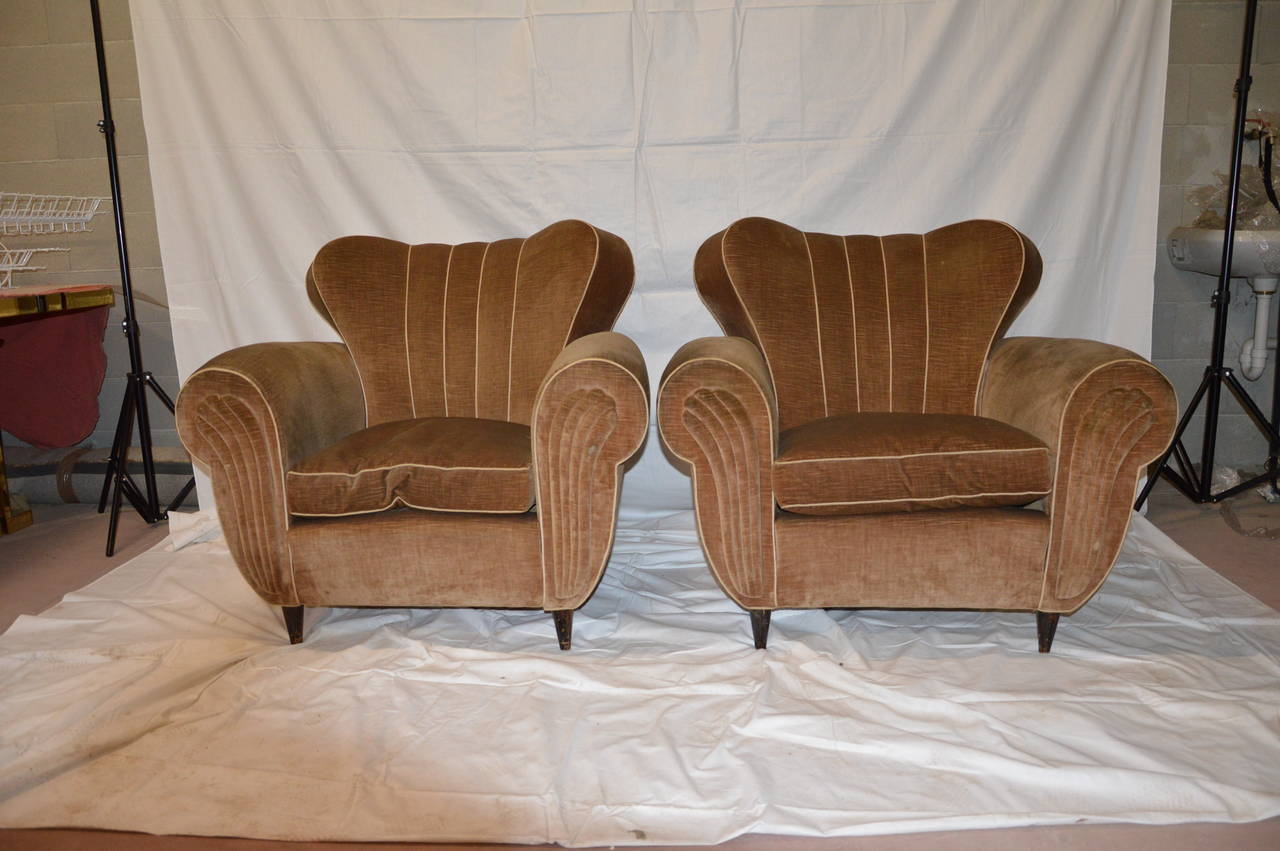 Pair of Lounge Chairs, circa 1960