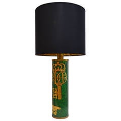 Table Lamp by Piero Fornasetti