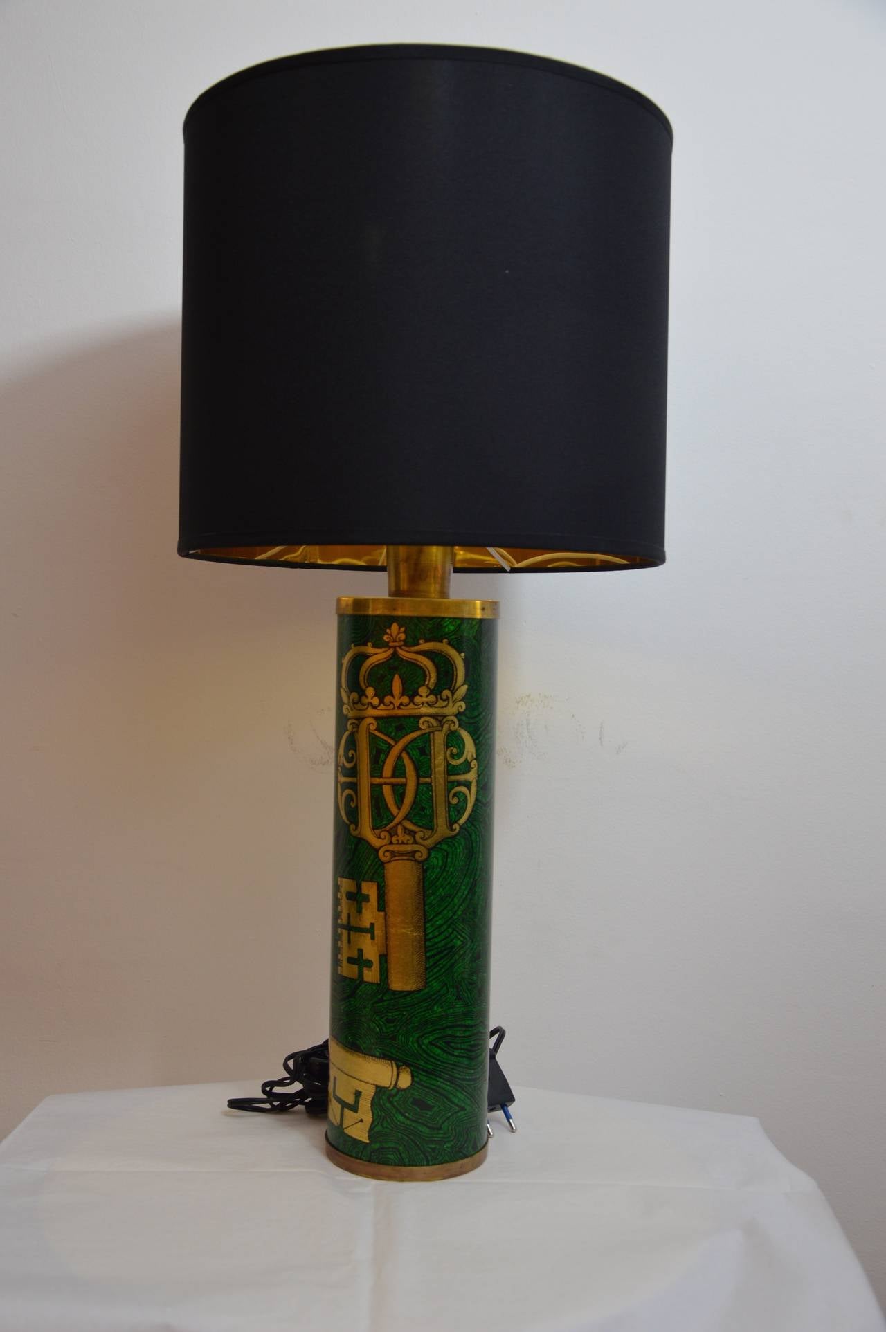 Table Lamp by Piero Fornasetti