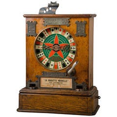 Antique French 1906 Slot Machine 'Le Phenix'