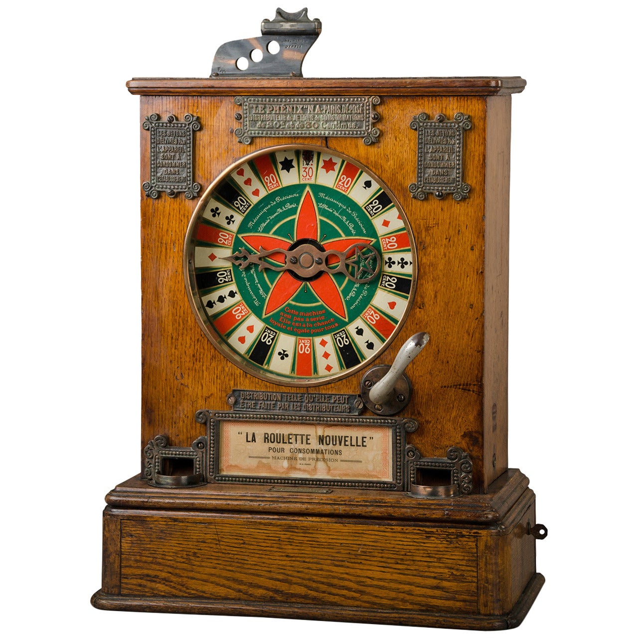 French 1906 Slot Machine 'Le Phenix'