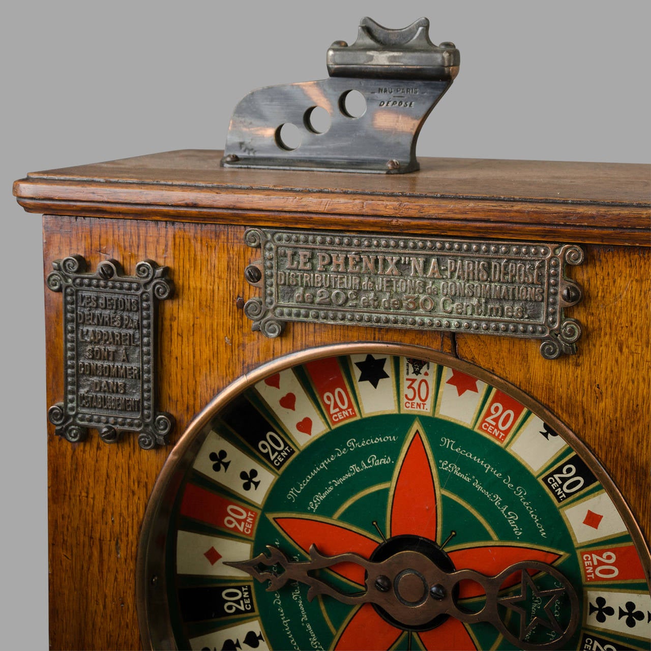 French 1906 Slot Machine 'Le Phenix' 1