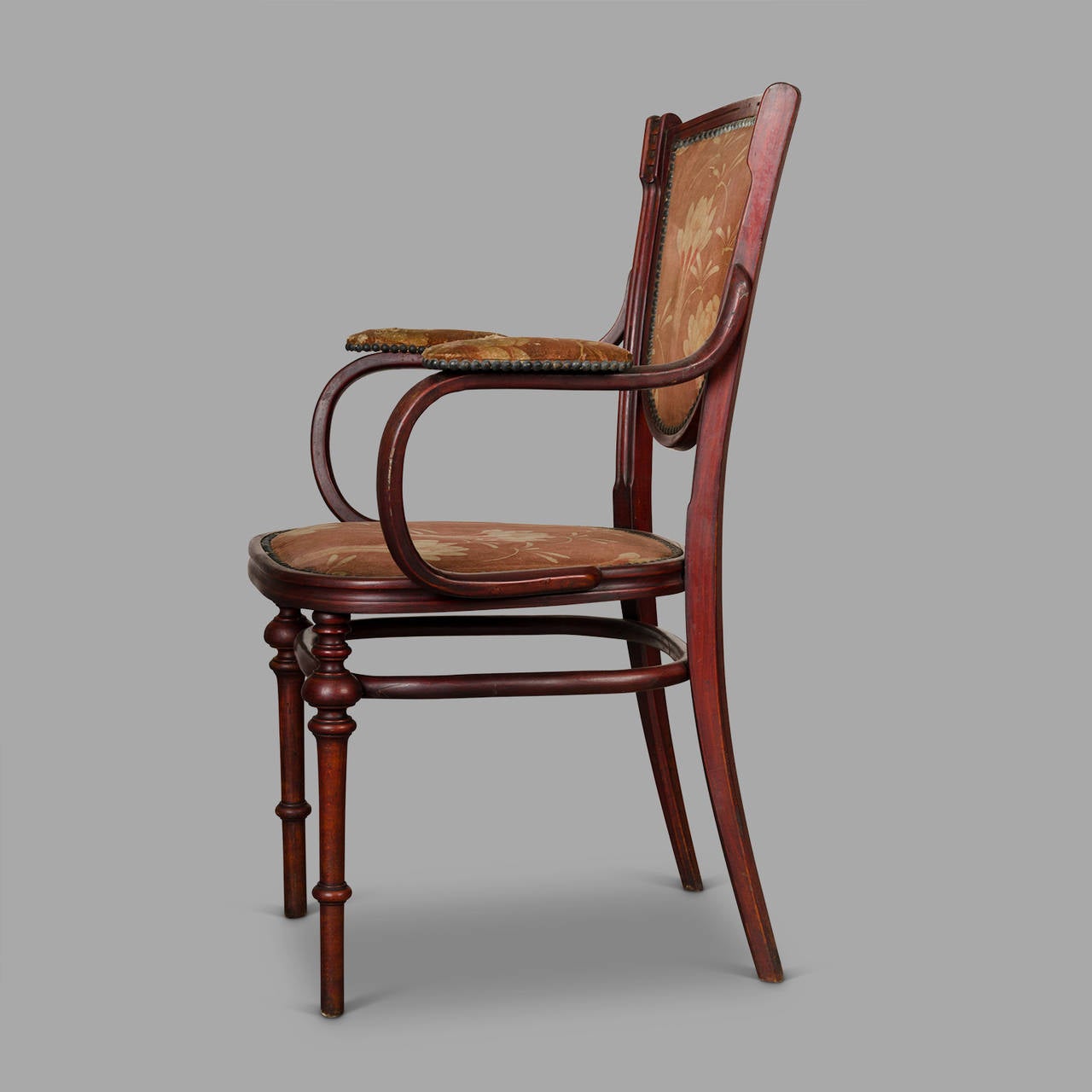 20th Century Small Art Nouveau Period Living Room Chairs, circa 1900