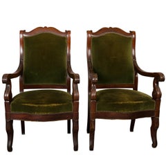 Pair of Louis-Philippe Armchairs