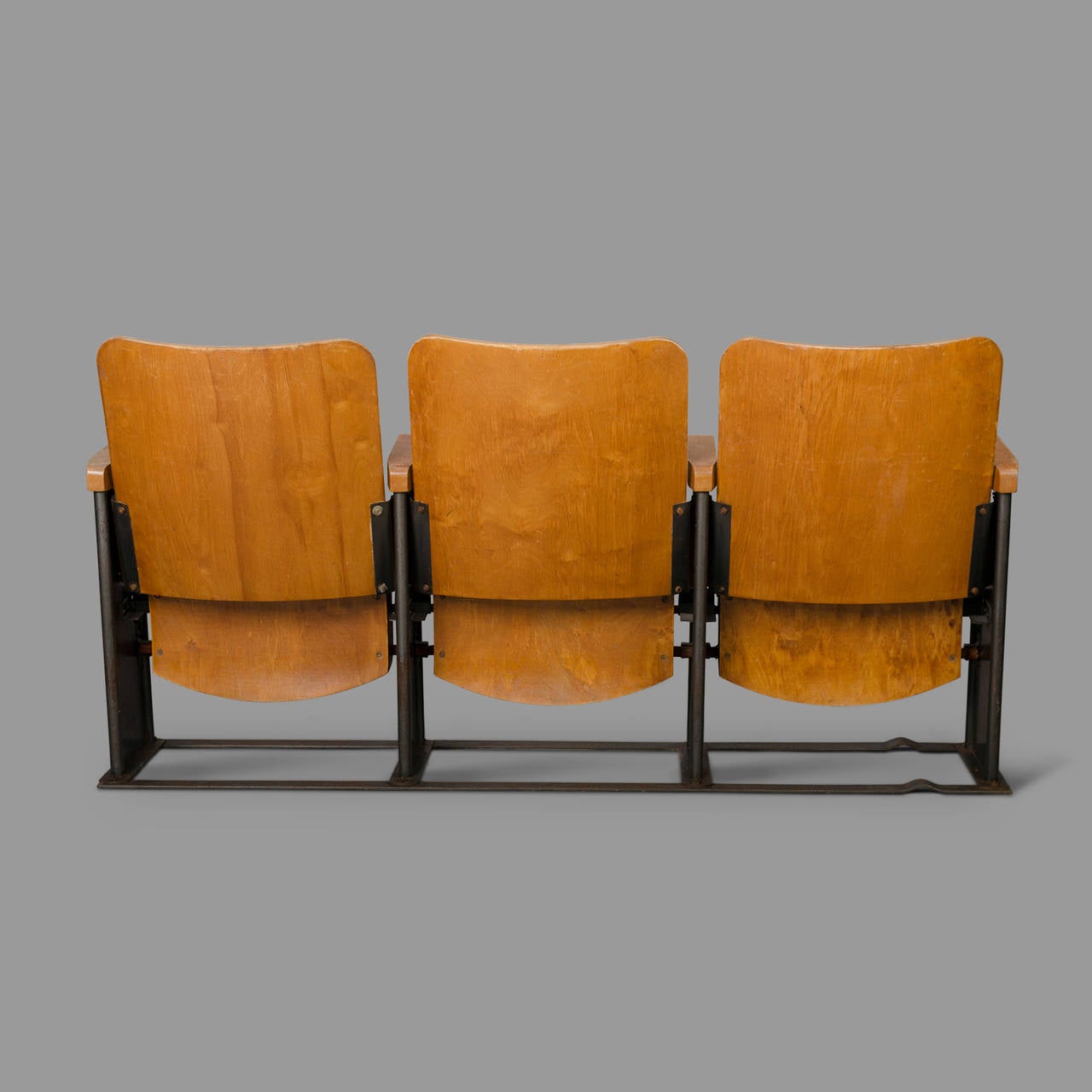 1950s Movie Theater Armchairs, From a Military Base 1