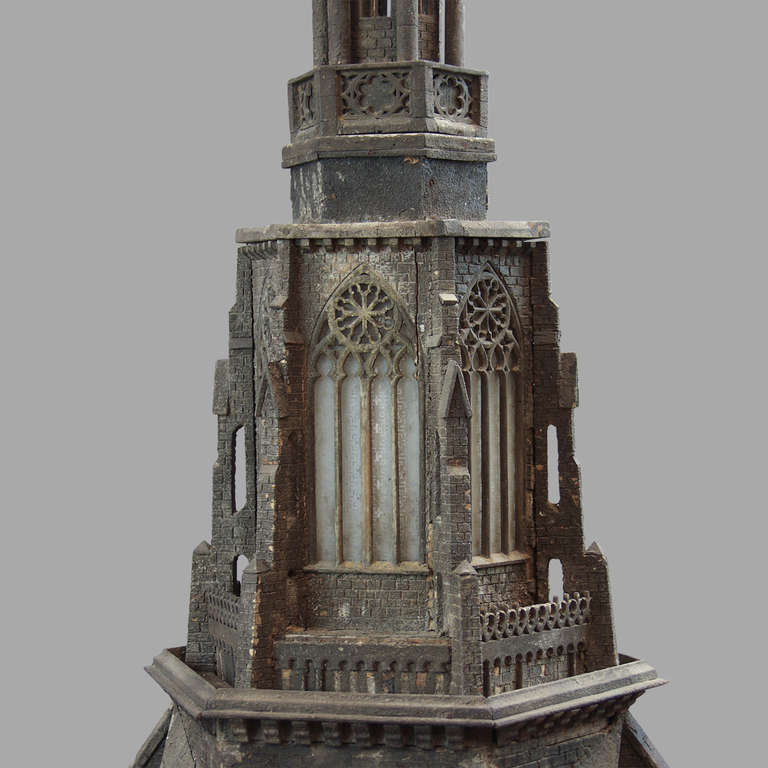 20th Century Huge Cathedral Model, circa 1900-1930