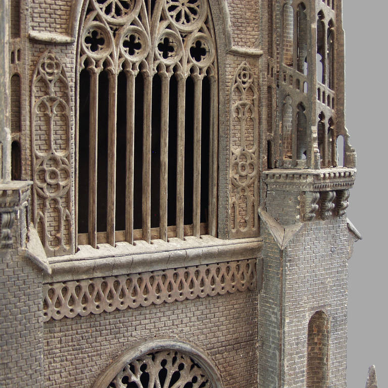 Huge Cathedral Model, circa 1900-1930 2