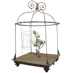 'Le Coq' Sculpture Automaton by Gilbert Peyre
